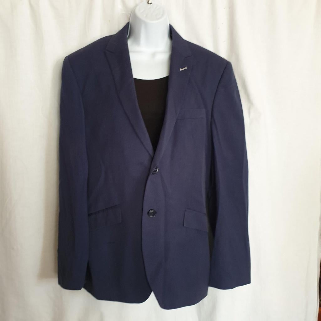 Gaaf blauw herencolbert mt 50 merk Runway Party, Kleding | Heren, Kostuums en Colberts, ., Ophalen of Verzenden, Zo goed als nieuw