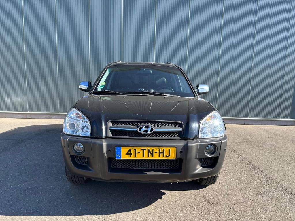 Hyundai Tucson 2.0i 4WD Style LEDER | CLIMA ! (bj 2006), Auto's, Hyundai, 142 pk, 4 cilinders, Zwart, Handgeschakeld