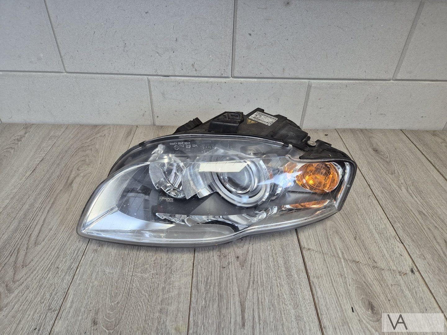Audi A4 b7 2004 - 2008 xenon koplamp met module 8e0941029as, Auto-onderdelen, Gebruikt, -, -, -