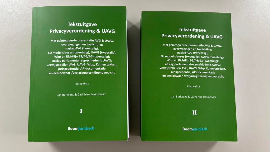 Nieuw! Tekstuitgave Privacyverordening & UAVG, Ophalen of Verzenden, Nieuw, Overige wetenschappen