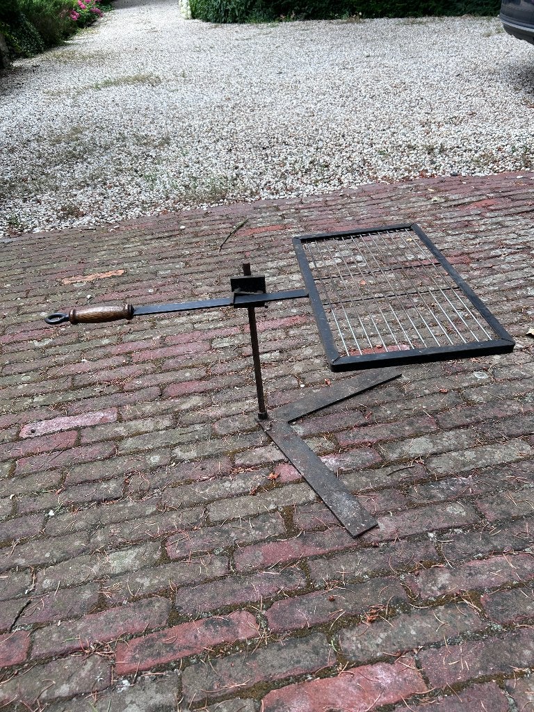 Openhaard BBQ, Ophalen, Gebruikt