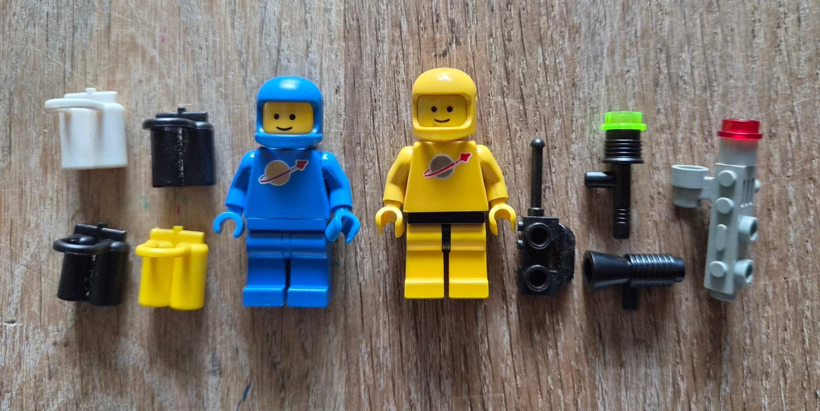 Lego Classic Space Astronauten met accessoires, Ophalen of Verzenden, Gebruikt