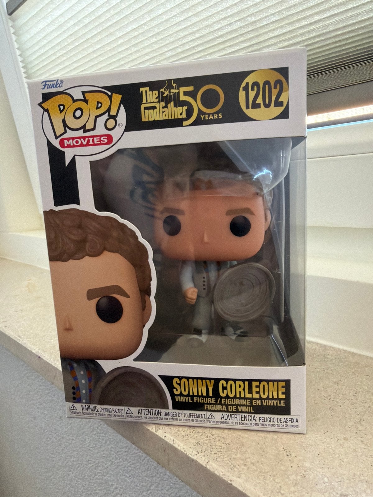 Funko Pop! The Godfather Sonny Corleone (Trash Can Lid) 1202, Ophalen of Verzenden, Nieuw
