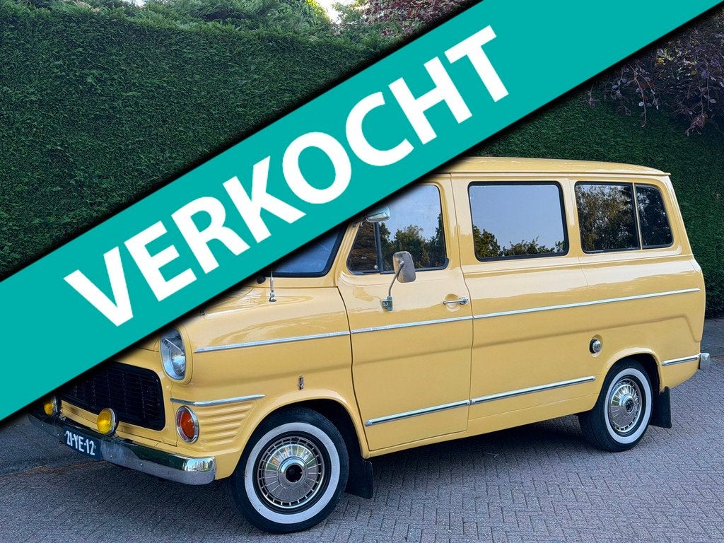 Ford TRANSIT RIJDGOED/OLDTIMER/9PERSOONS/UNIEKEXEMPLAA/APK27, 1688 cc, Gebruikt, 1341 kg, Handgeschakeld