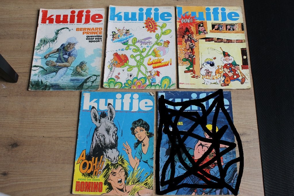 Weekblad Kuifje 1973 (4 nummers) 28e Jaargang, Boeken, Strips | Comics, Gelezen, Europa, Ophalen of Verzenden, Meerdere comics