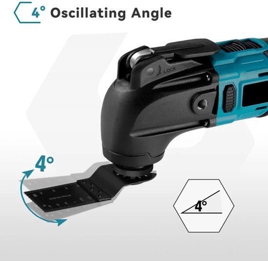 Oscillerende Multitool - Borstelloze - Multifunctionele Tool, Corvance B.V., Verzenden, Nieuw, Corvancebol@gmail.com