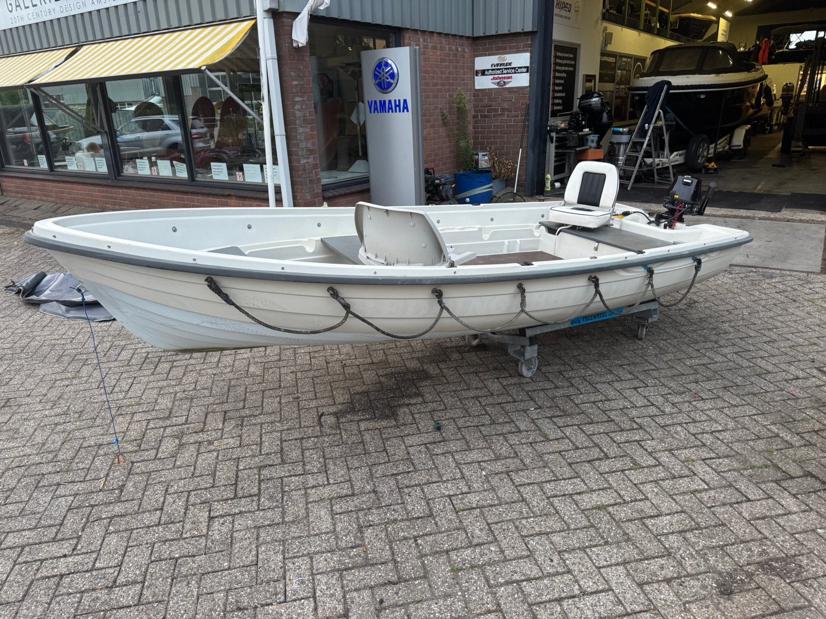Nette terhi 440 open boot — 6 pk tohatsu 4-takt 2023, Kunststof, Gebruikt, Tot 10 pk, Viertaktmotor