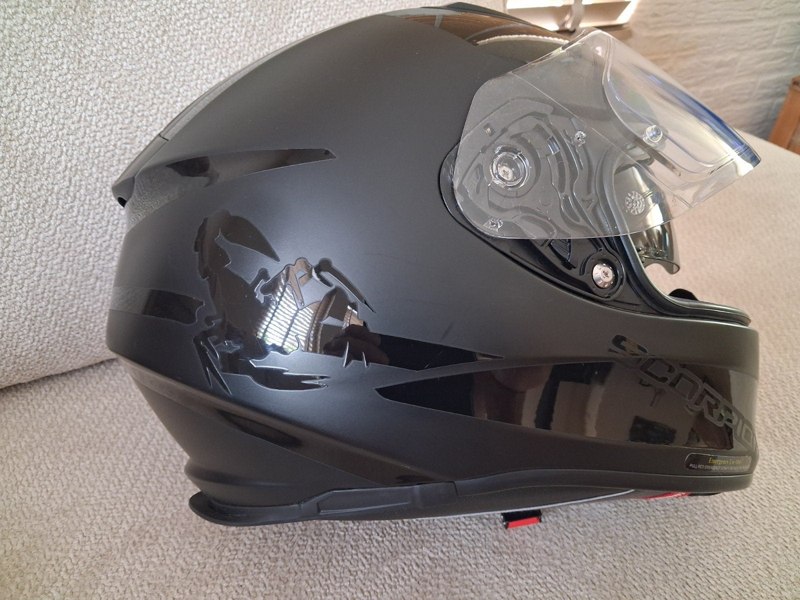 Tk, SCORPION Integraal Helm., Ophalen of Verzenden, Tweedehands, Integraalhelm, Overige merken