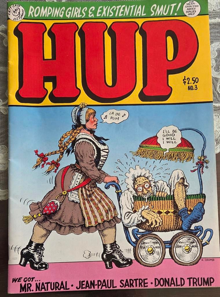 Hup 1992 - Robert Crumb - Zeer goede staat, Boeken, Stripboeken, Eén stripboek, Ophalen of Verzenden, Zo goed als nieuw, Robert Crumb