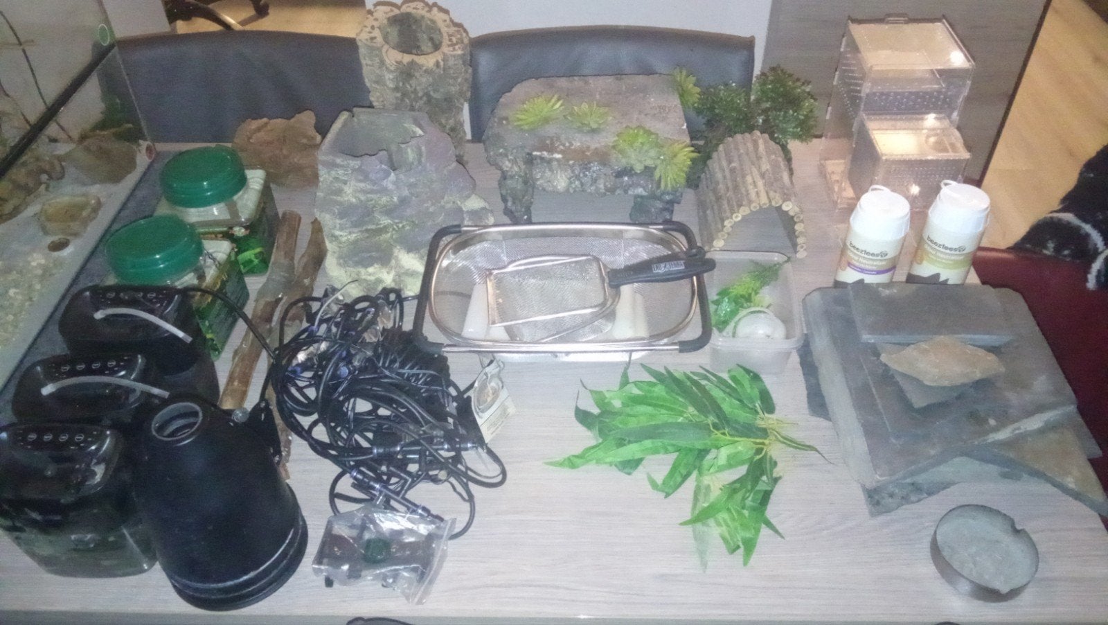 Diverse assesoires voor terrarium, Dieren en Toebehoren, Reptielen en Amfibieën | Toebehoren, Ophalen
