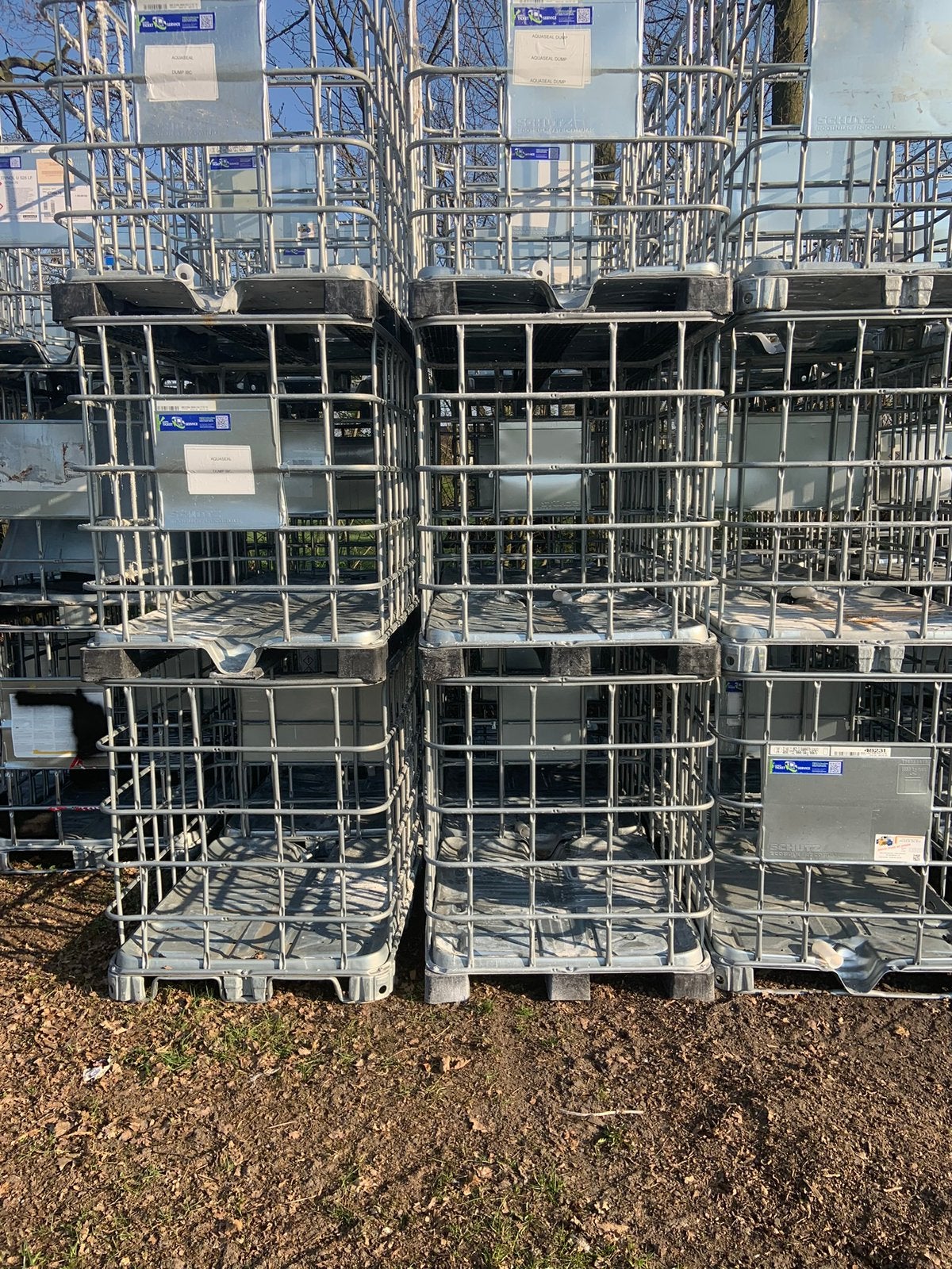 Ibc kratten goed stapelbaar, Tuin en Terras, Minder dan 3 m³, Ophalen