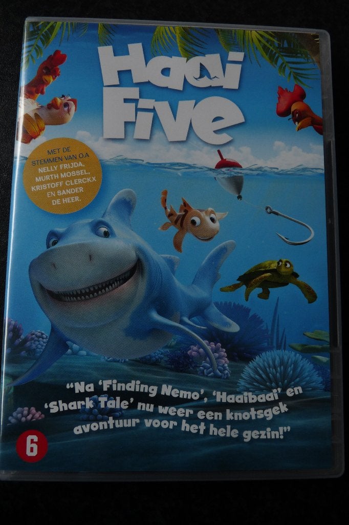 z.g.a.n dvd Haai five, familiefilm, 6, Vanaf 6 jaar, Ophalen of Verzenden, Zo goed als nieuw