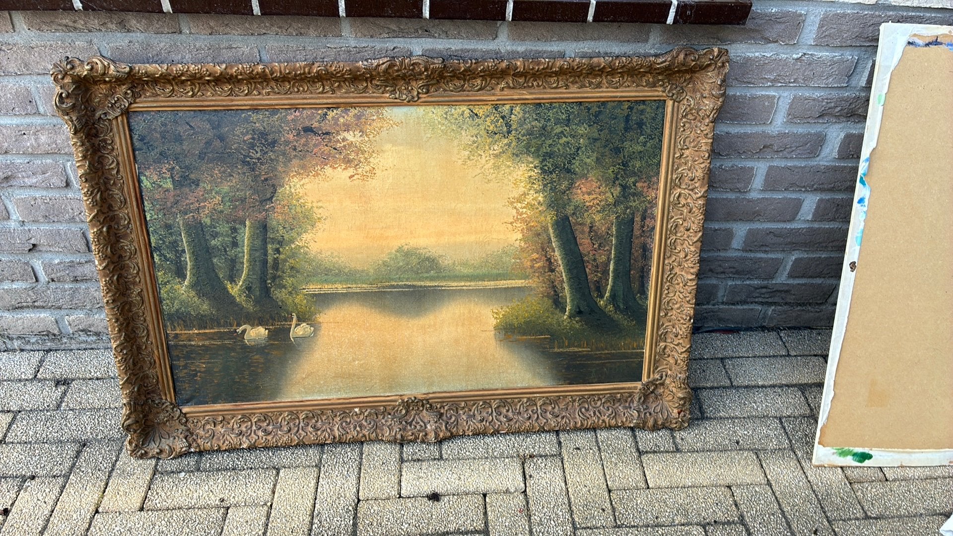 Schilderij, Ophalen