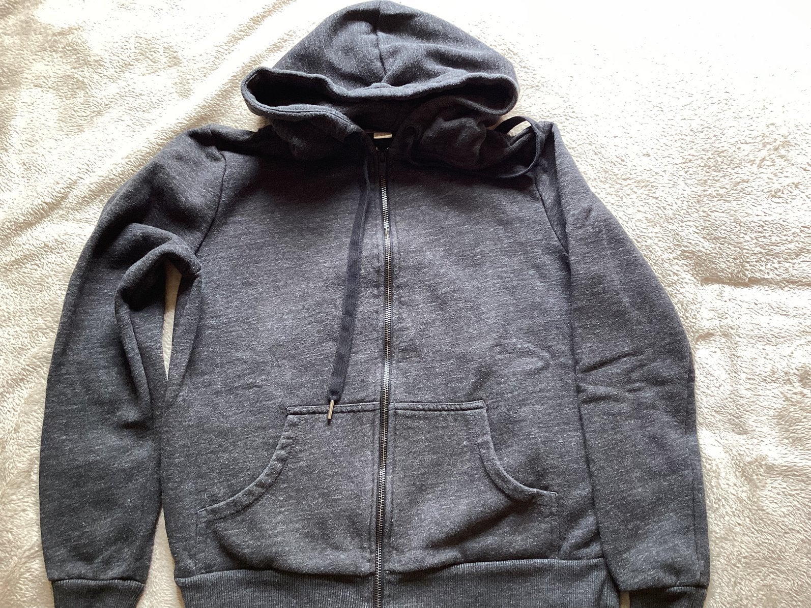 Mooi grijs sweat vest maat M, Ophalen of Verzenden, Zo goed als nieuw, Maat 38/40 (M), Grijs
