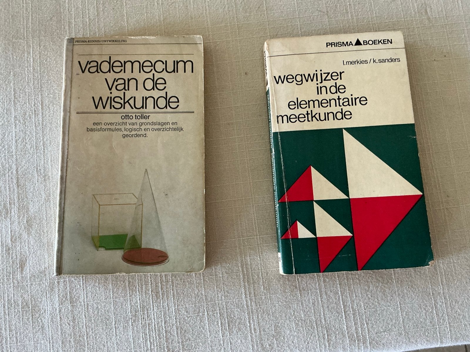 Wiskunde Vademecum & Wegwijzer Elementaire Meetkunde, Ophalen, Beta, Gelezen, HBO