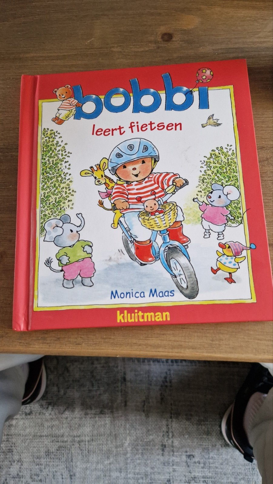 Monica Maas - Bobbi leert fietsen, Monica Maas, 3 tot 4 jaar, Ophalen of Verzenden, Zo goed als nieuw