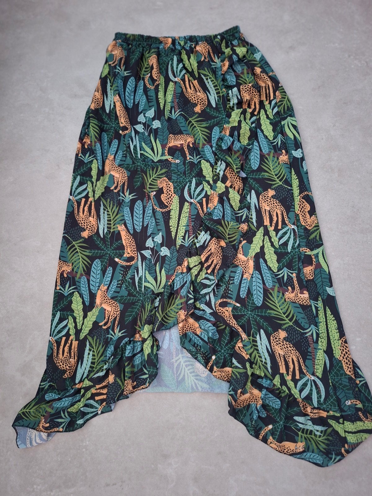 Italia Moda Luipaardprint Rok - Nieuw, Kleding | Dames, Rokken, Maat 38/40 (M), Meerkleurig, Nieuw, Onder de knie