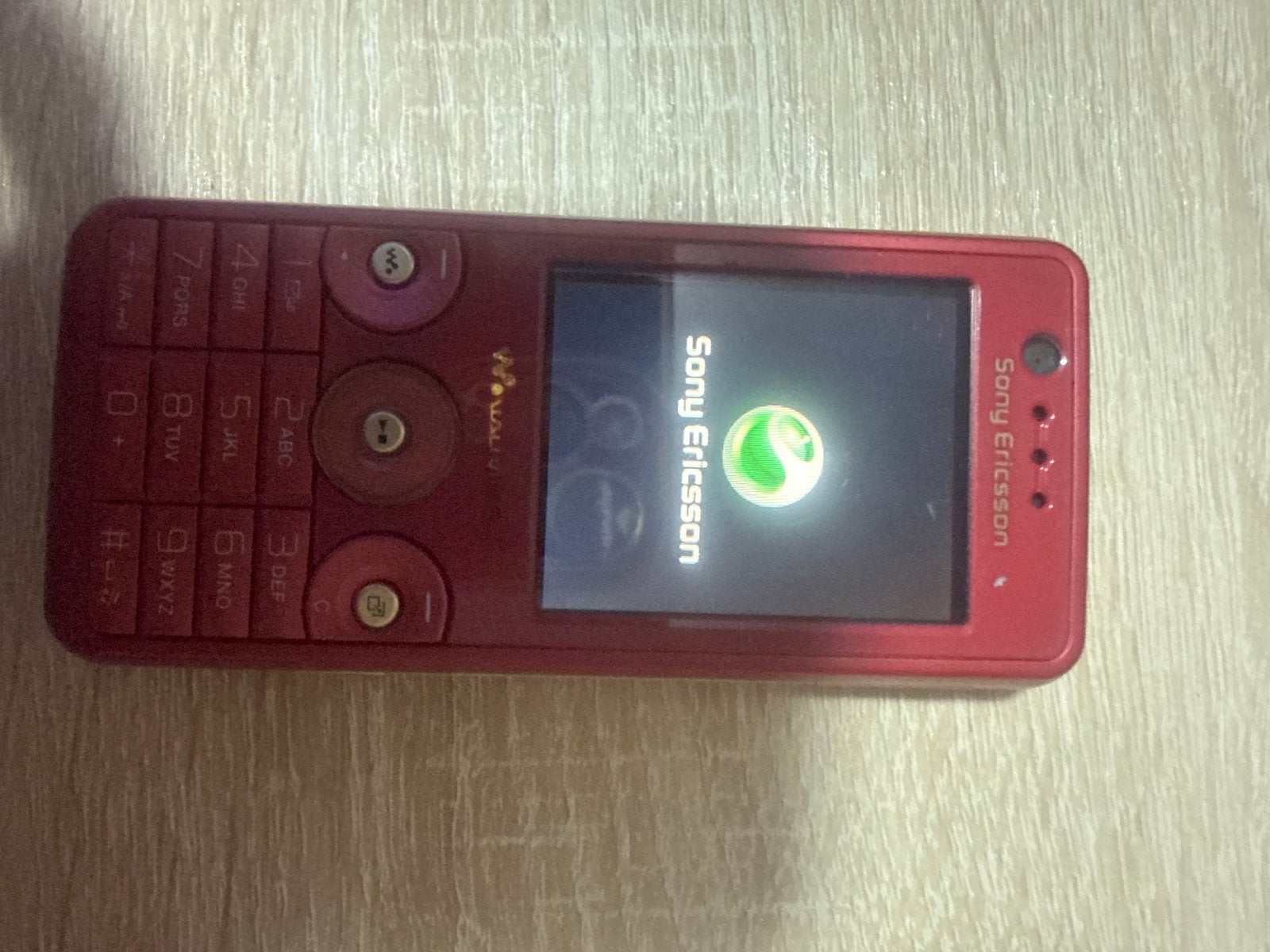Sony Ericsson W580i Walkman Telefoon Rood - Zo goed als nieu, Telecommunicatie, Schuifmodel, Overige systemen, Fysiek toetsenbord