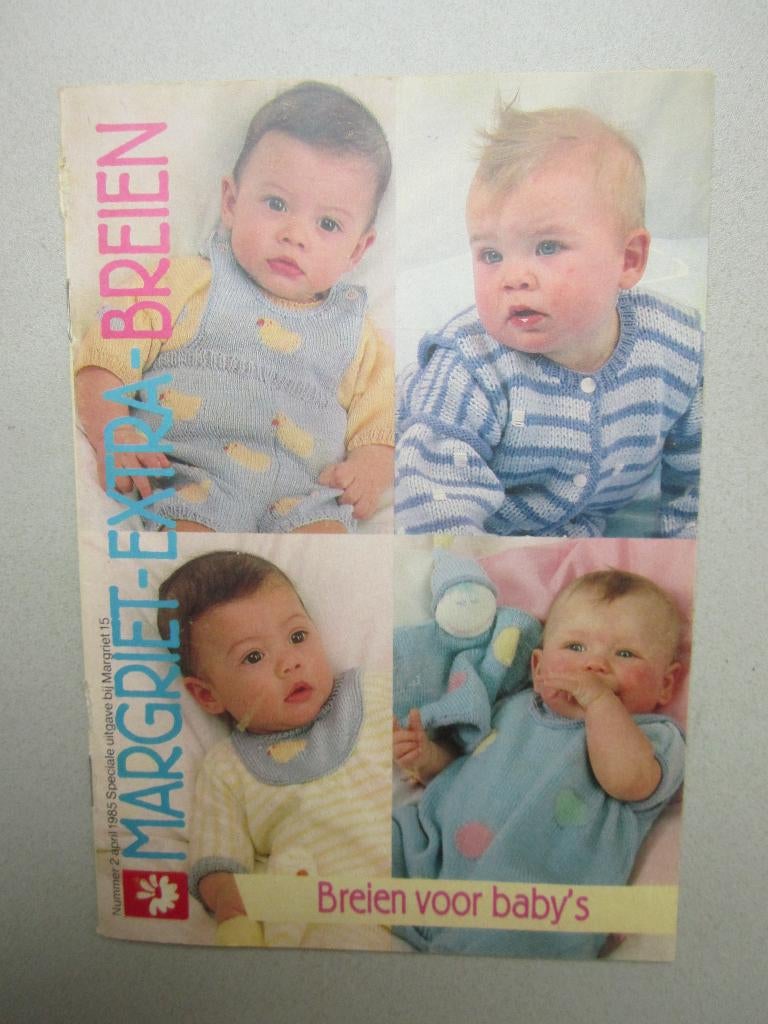 Margriet - Extra - Breien voor baby's special van april 1985, Ophalen of Verzenden, Zo goed als nieuw, Breien, Patroon of Boek