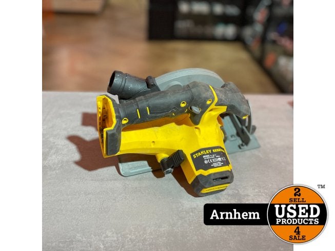 STANLEY FATMAX V20 18V SFMCS500 Cirkelzaag 165mm Body, Stanley, Zo goed als nieuw, Support@stanley.com, 1000 Stanley Drive, New Britain, 
CT 06053
USA