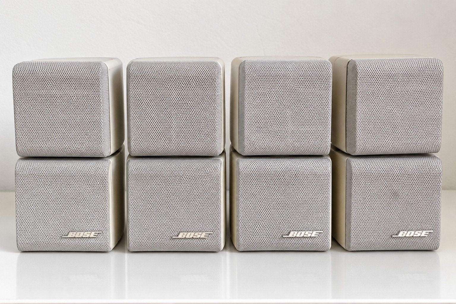 Bose Double Cube Direct/Reflecting speakers – set van 4, Audio, Tv en Foto, Ophalen of Verzenden, Gebruikt, Bose