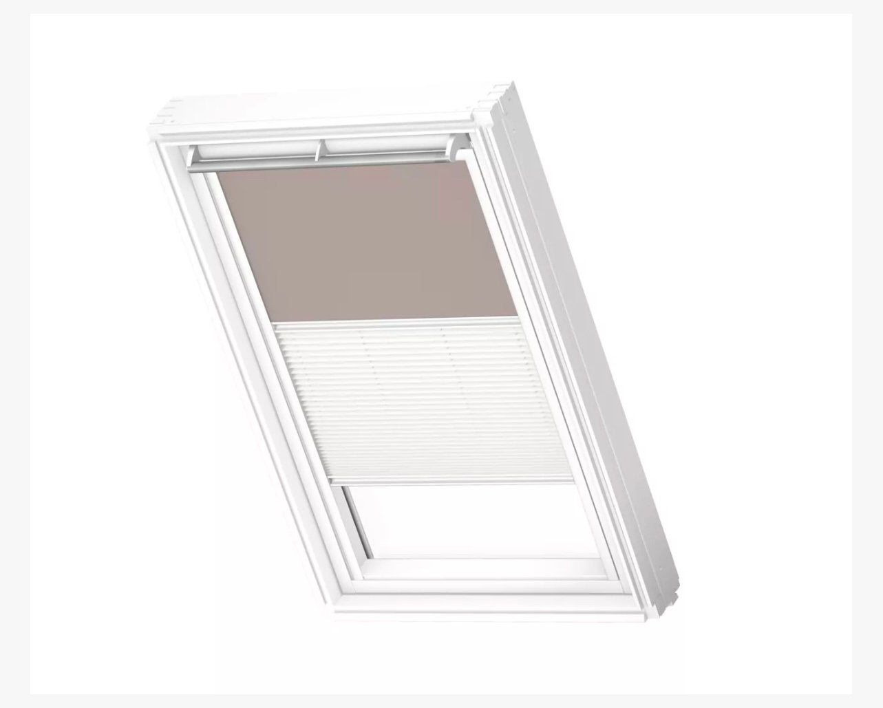 Velux DFD Verduisterend Rolgordijn + Plissé, Ophalen, Overige merken, Lichtdoorlatend, Zo goed als nieuw