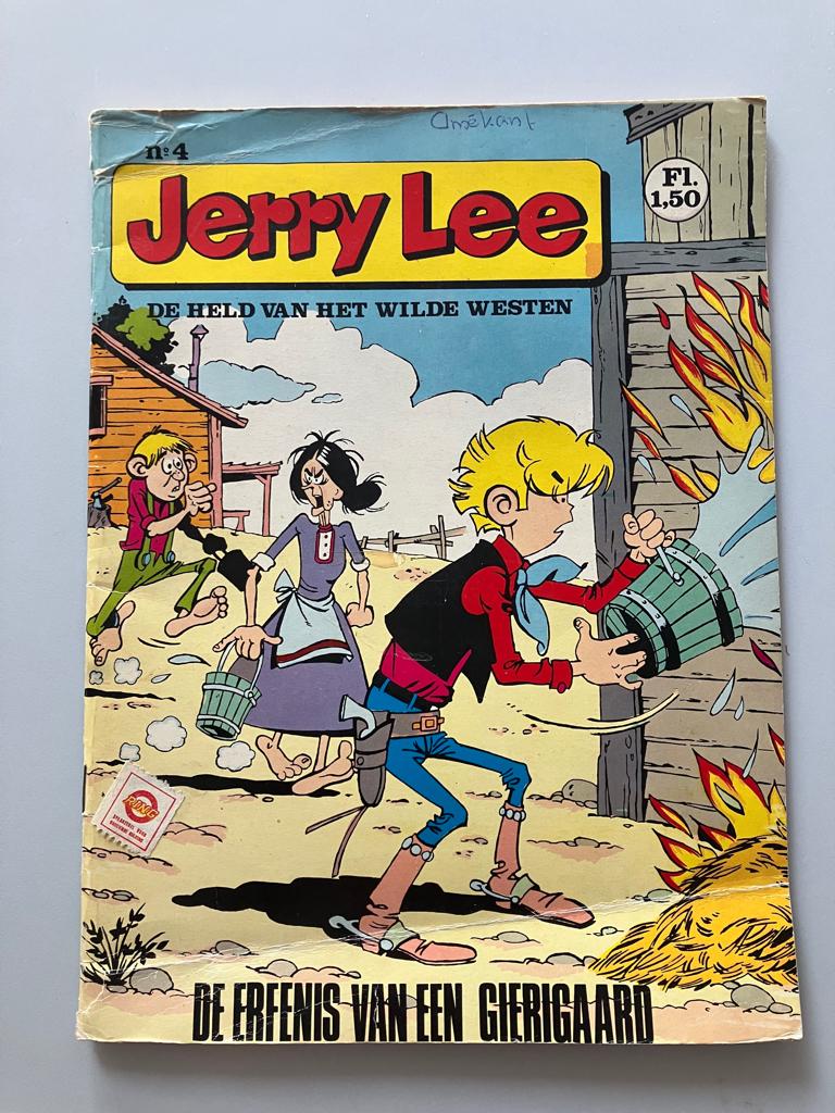 Jerry Lee – De Held van het Wilde Westen nr. 4, Boeken, Eén stripboek, Ophalen of Verzenden, Gelezen