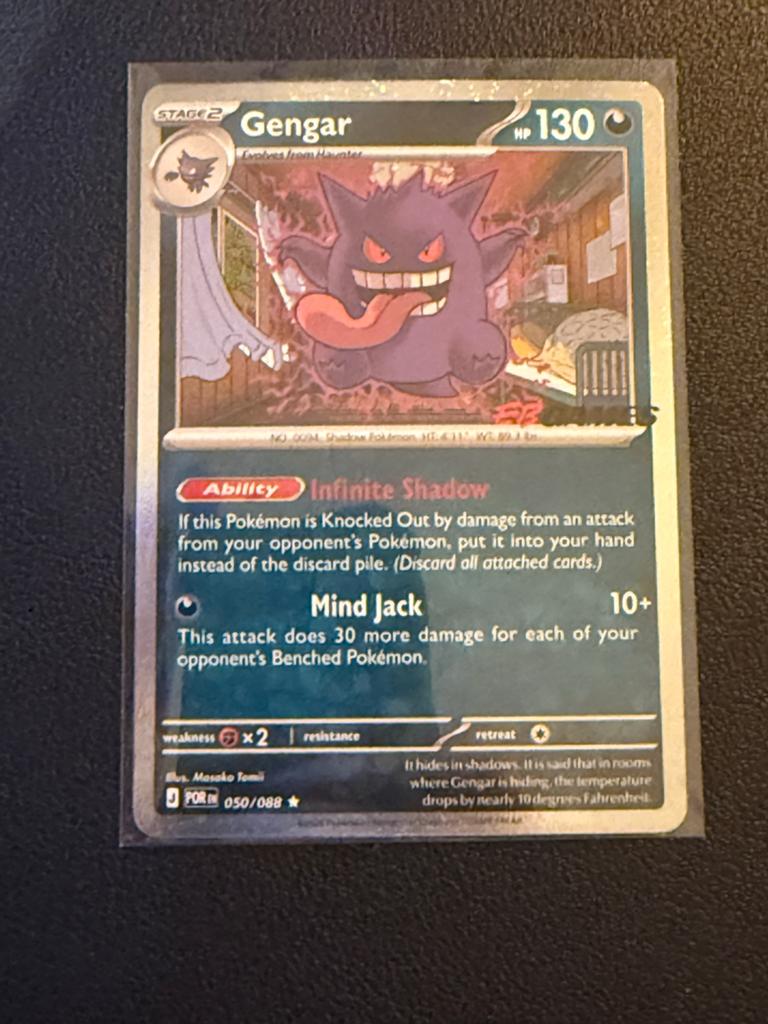 Gengar #50 - EB Games - Promo - Cosmos holo, Ophalen of Verzenden