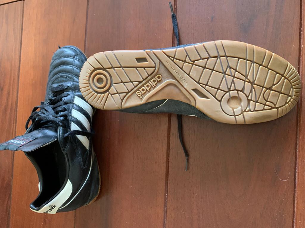 Adidas Kaiser 5 zaal(voetbal)schoenen, Ophalen of Verzenden, Gedragen, Sportschoenen, Zwart