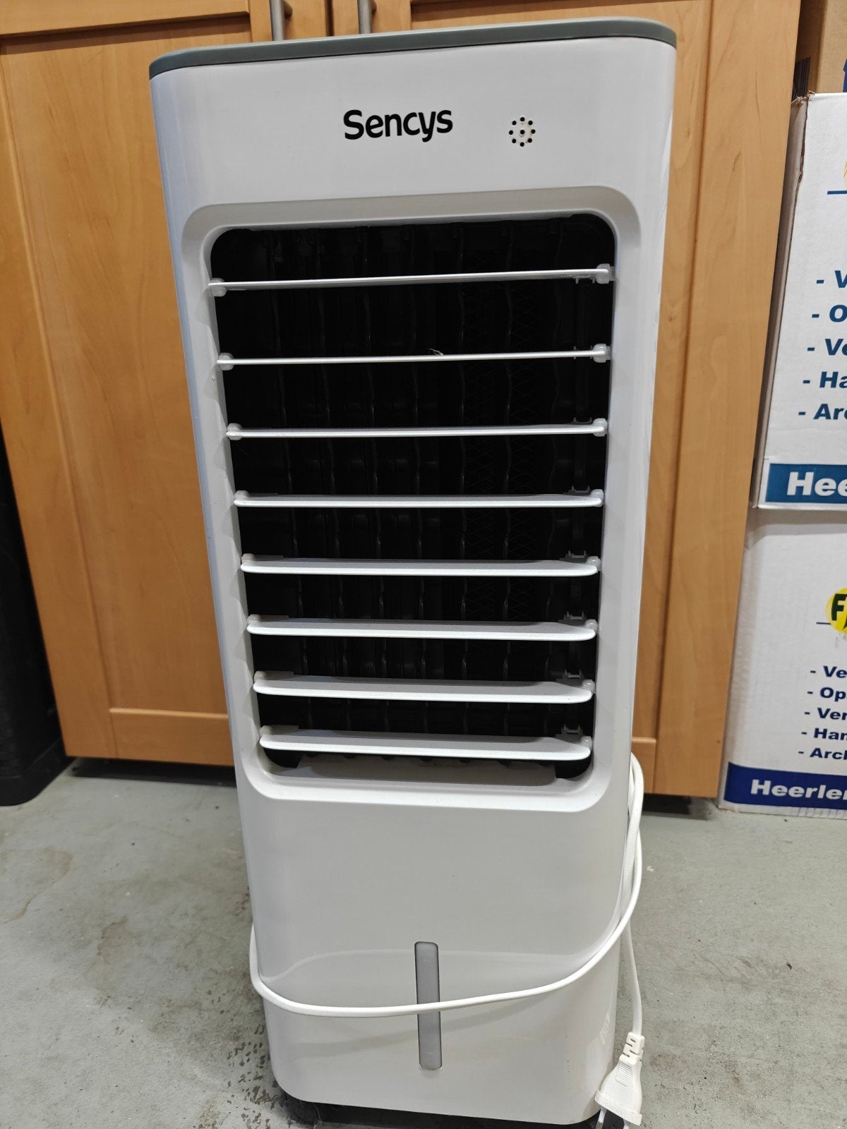ventilator met water voor koeling, Witgoed en Apparatuur, Ophalen, Gebruikt, Minder dan 60 m³, Ventileren