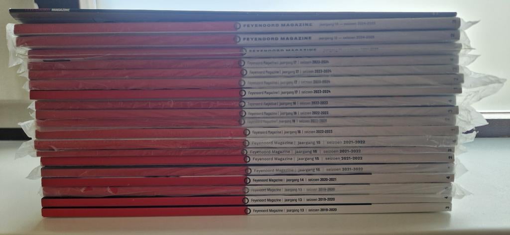 Feyenoord magazine.  Lees de jaargangen., Ophalen, Zo goed als nieuw, Feyenoord, Boek of Tijdschrift