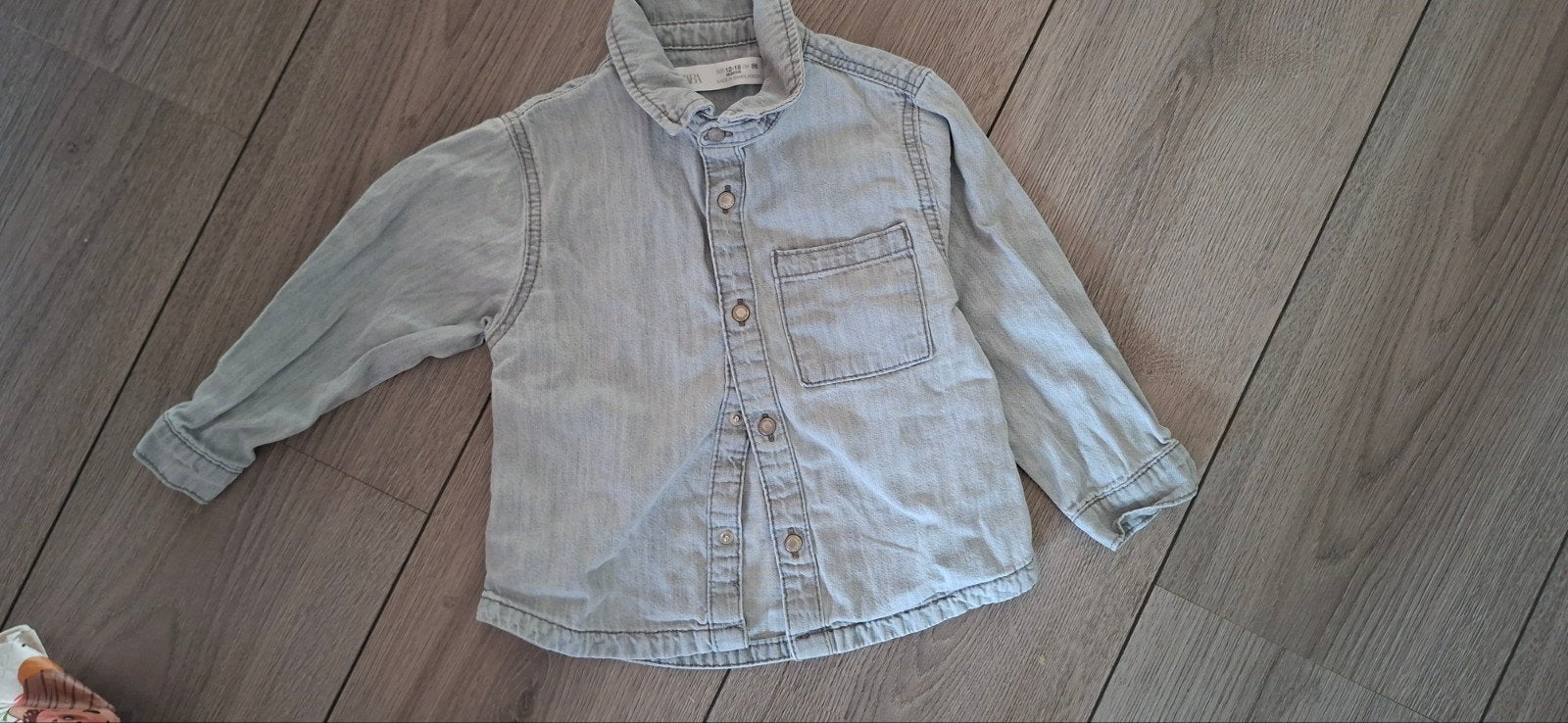 Zara blouse 86, Meisje, Ophalen of Verzenden, Zo goed als nieuw, Overhemdje of Bloesje