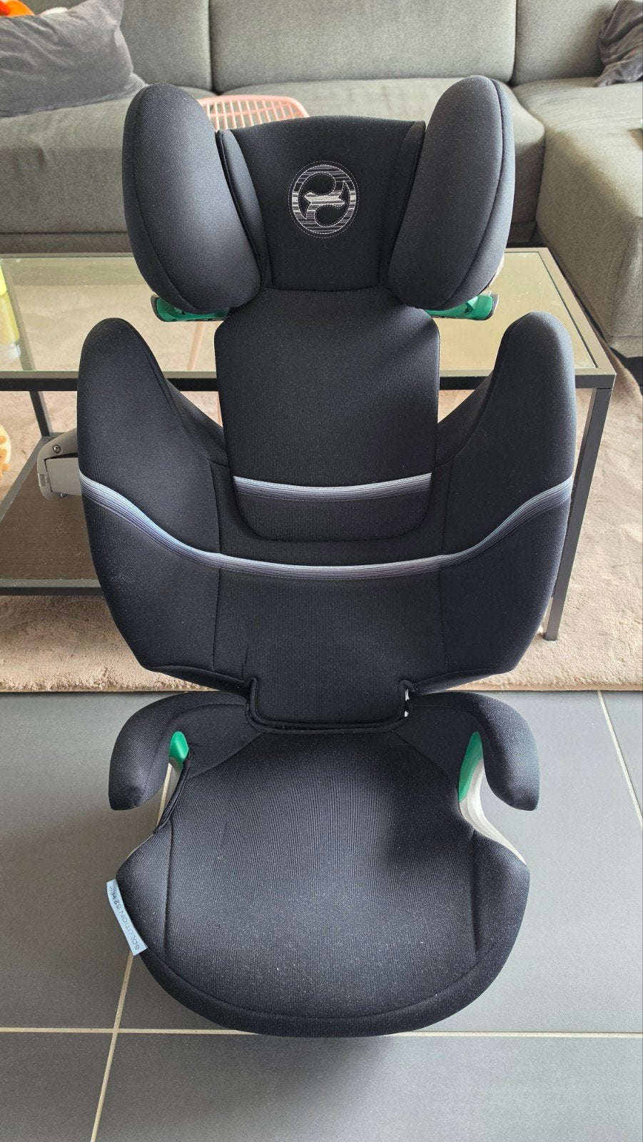 Cybex Solution S2 i-Fix autostoel - Zwart, Verstelbare rugleuning, 15 t/m 36 kg, Zo goed als nieuw, Isofix