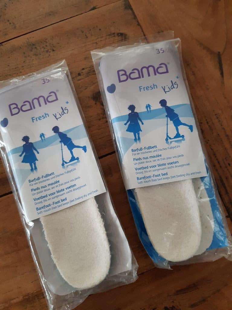 Bama inlegzooltjes - Wasbaar en comfortabel, Jongen of Meisje, Overige typen, Nieuw, Ophalen of Verzenden
