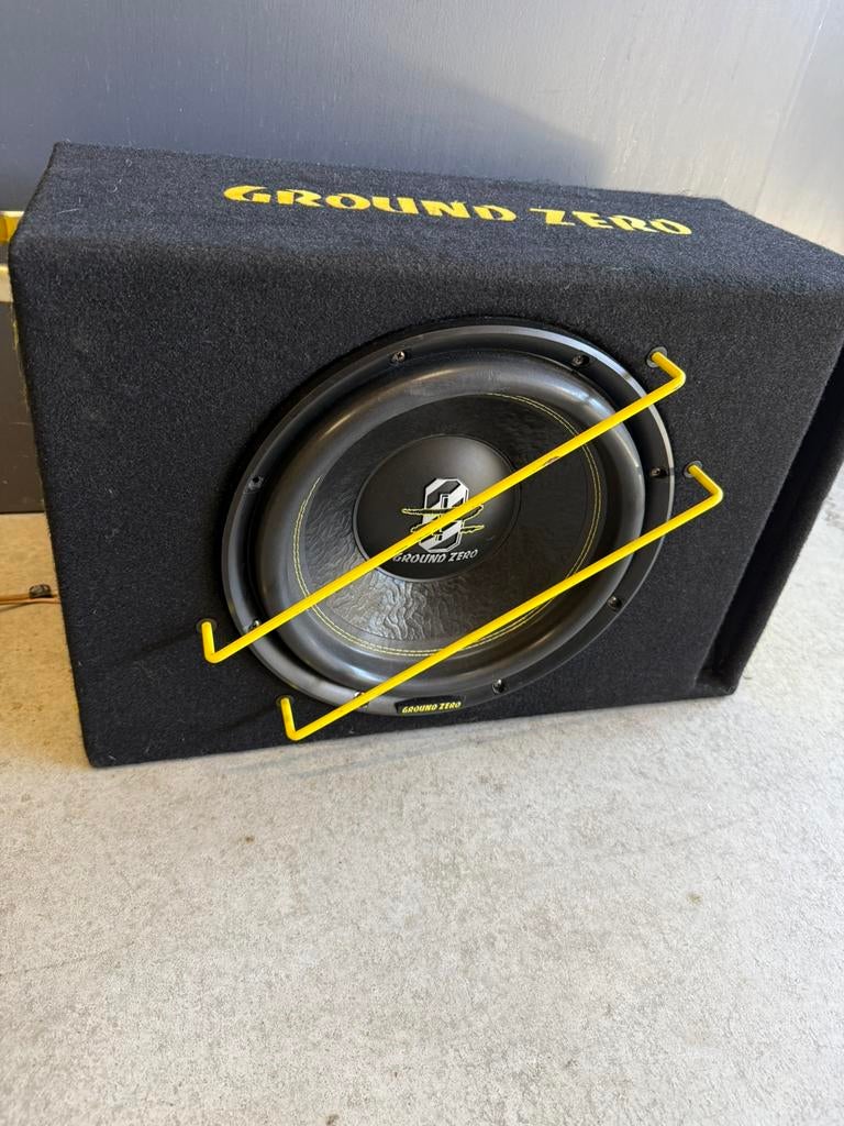 Ground Zere subwoofer 12 inch, Ophalen, Zo goed als nieuw