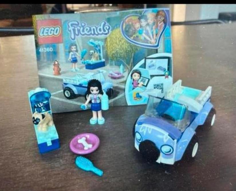 LEGO Friends 41360 Emma’s mobiele dierenkliniek, Ophalen of Verzenden, Zo goed als nieuw