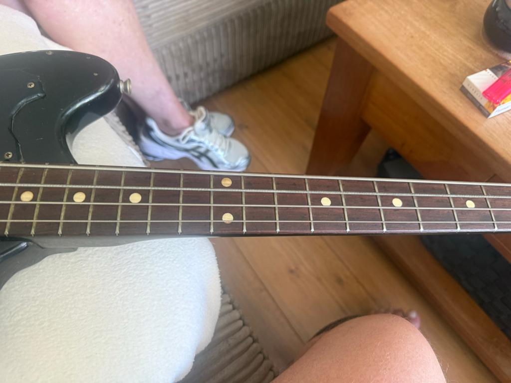 Vintage Eko basgitaar - Made in Recanati Italy, Muziek en Instrumenten, Snaarinstrumenten | Gitaren | Bas, Ophalen, Gebruikt, Elektrisch