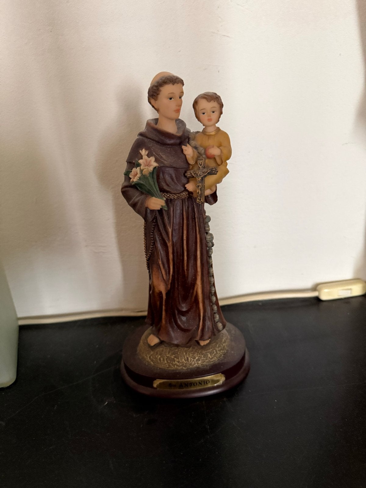 Beeldje Heilige Antonius met Kindje Jezus, Antiek en Kunst, Ophalen of Verzenden
