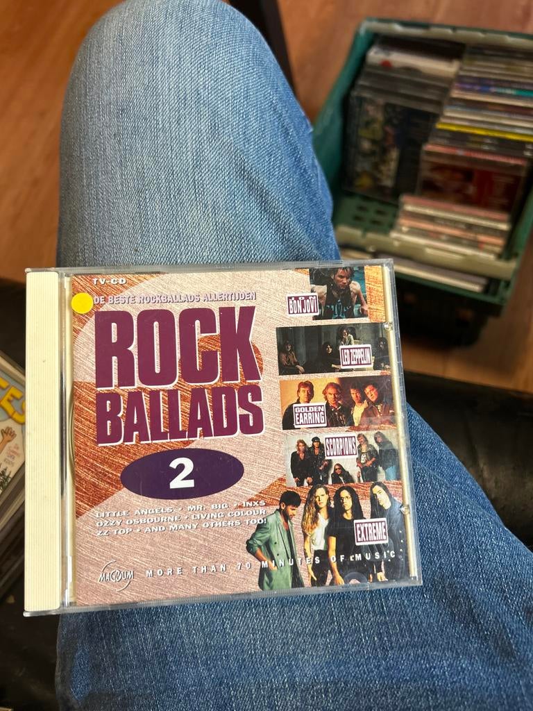 Rock Ballads 2 CD - Diverse Artiesten (Bon Jovi, Led Zeppeli, Ophalen of Verzenden, Gebruikt, Poprock