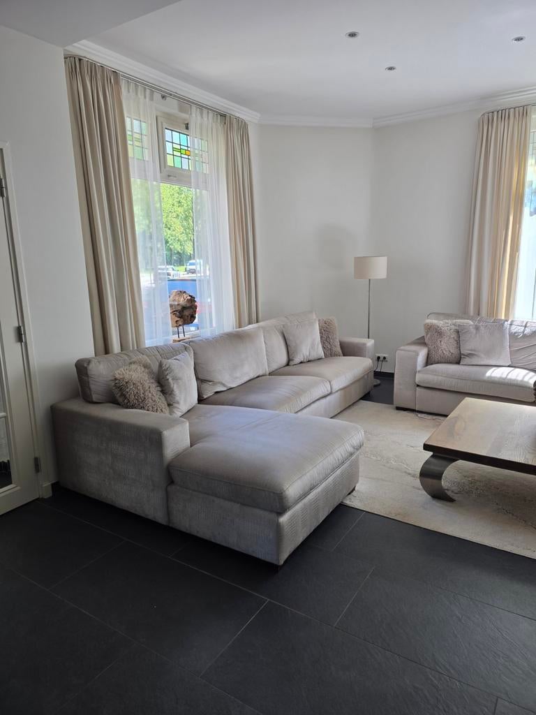 Luxe 3zits en 2zits bank - Comfortabel en Stijlvol, Ophalen, 100 tot 125 cm, Modern, Comfortabel, Luxe, 300 cm of meer