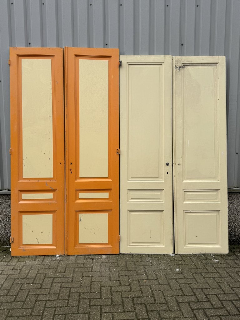 2 sets antieke ensuitedeuren, La belle porte, Jurgen.hoogenboezem@gmail.com, Binnendeur, Zo goed als nieuw