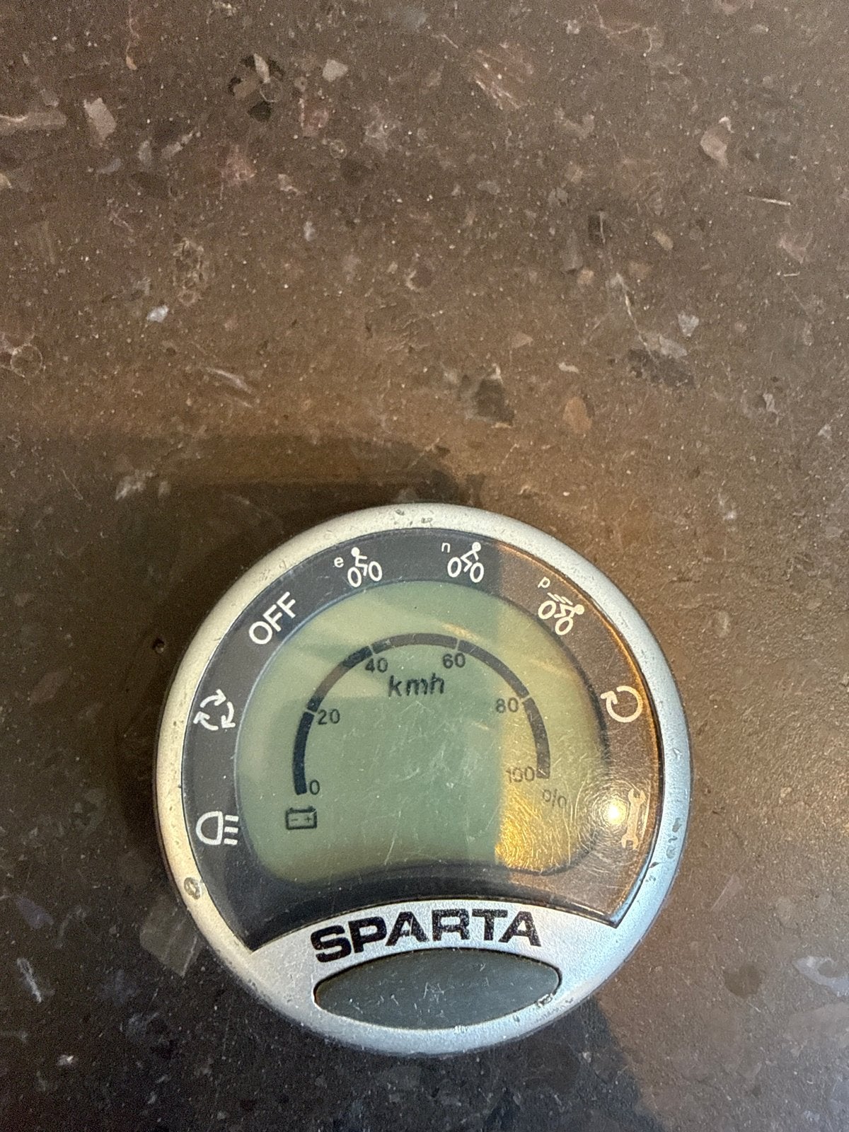 Sparta fietscomputer/display, Ophalen, Gebruikt