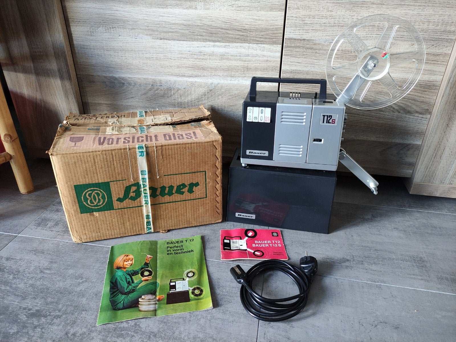 Bauer T12s 8mm filmprojector (werkend), Ophalen of Verzenden