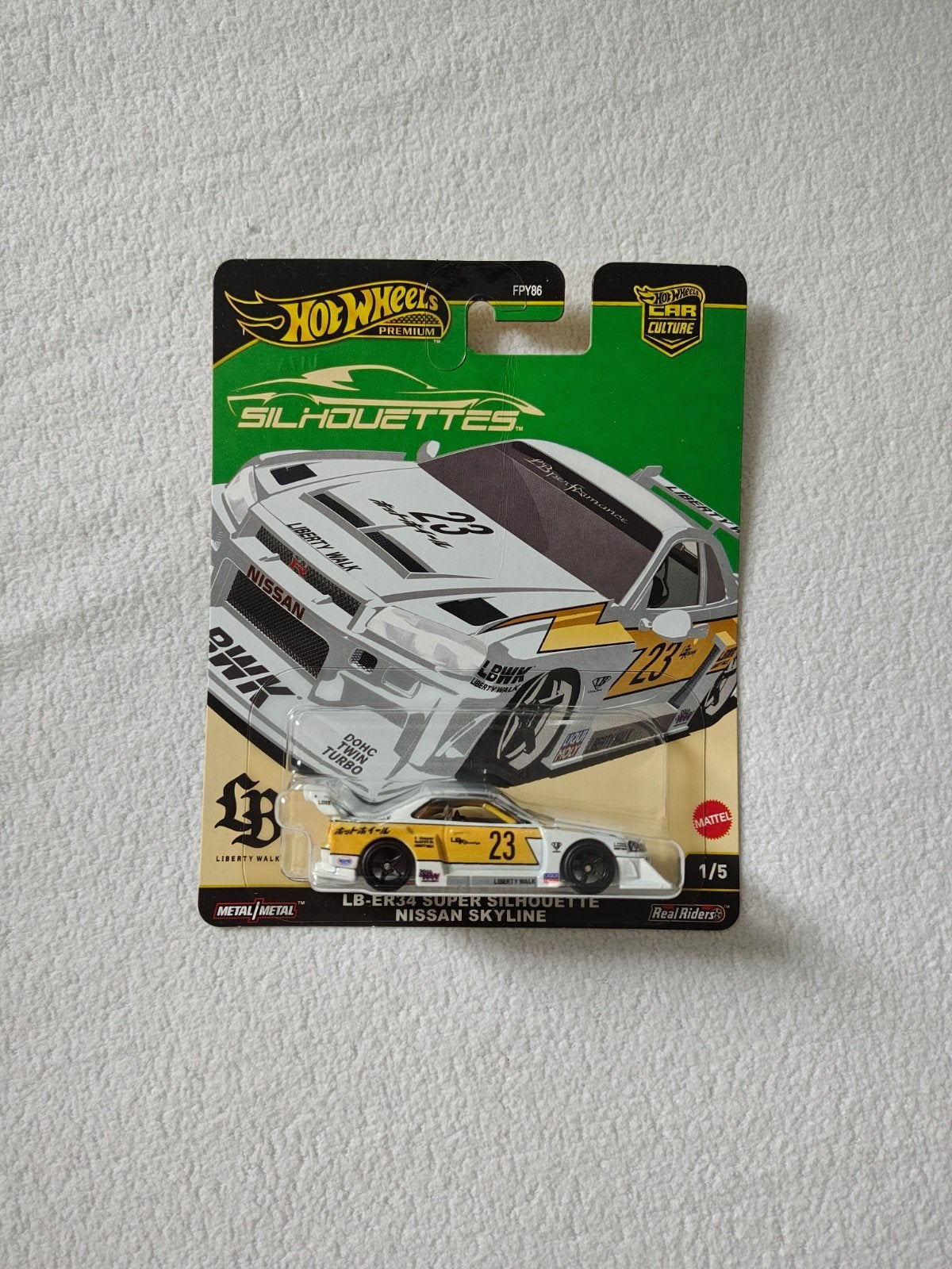 hot wheels Nissan Skyline gt-r r34 silhouettes, Ophalen of Verzenden, Nieuw, Auto