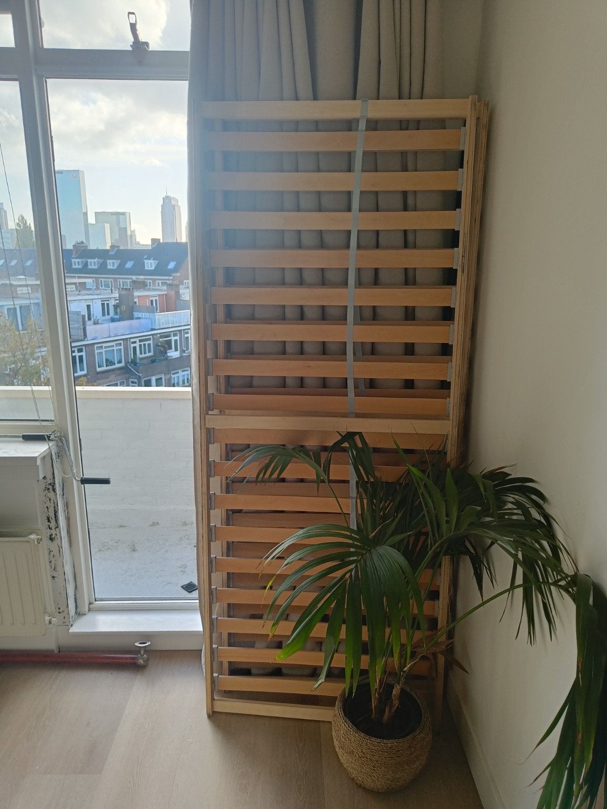 Lattenbodems 2x 80x200 cm, Ophalen, Tweepersoons, Zo goed als nieuw, 80 cm