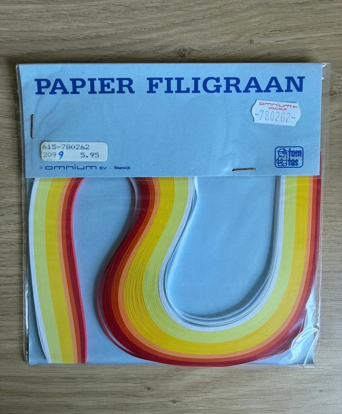 5 verschillende pakjes papier filigraan, Ophalen, Zo goed als nieuw, Papier of Karton