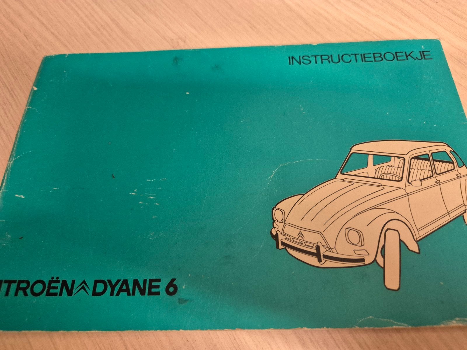 1976 Nederlands Citroën Dyane 6 handleiding instructieboekje, Ophalen of Verzenden