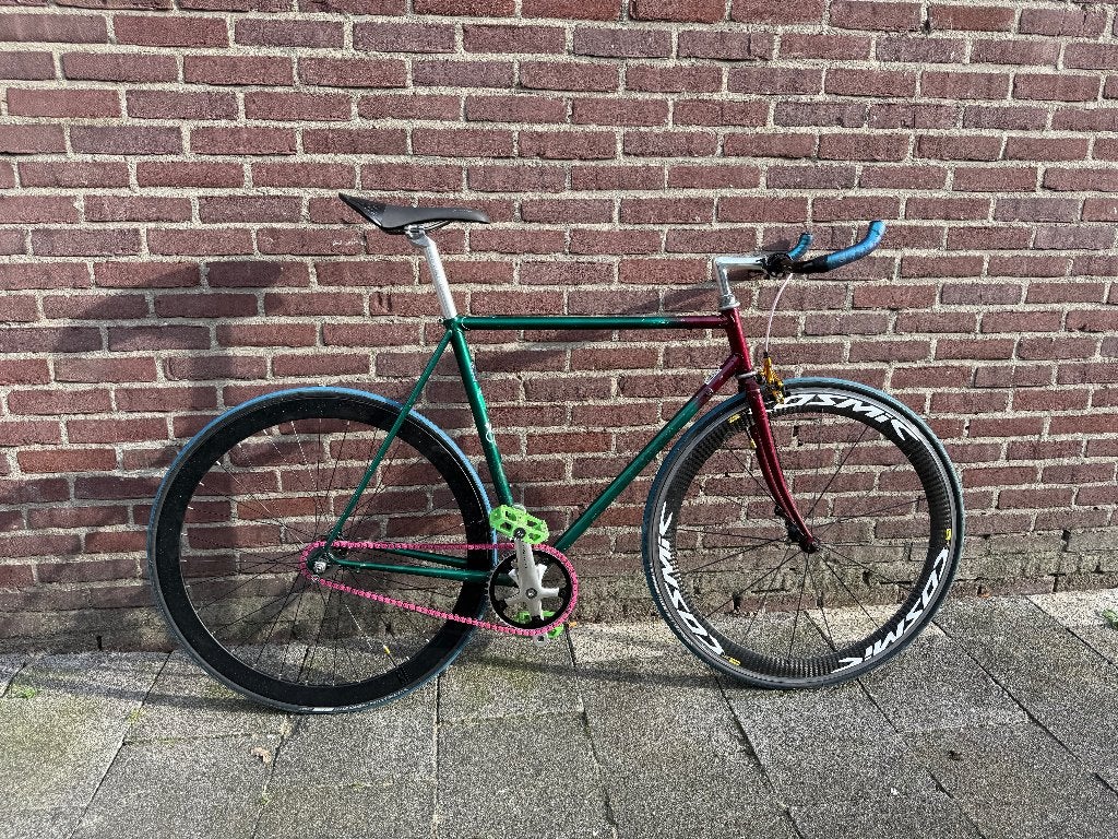 Fixed Gear / Fixie maat 56, Gebruikt, Staal, 53 tot 57 cm, Ophalen