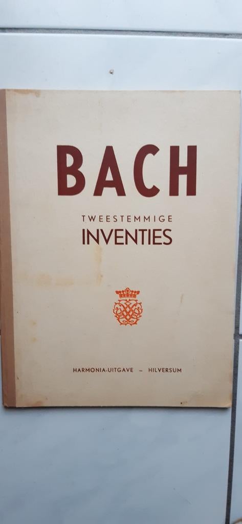 Bladmuziek orgel Bach tweestemmige INVENTIES, Orgel, Gebruikt, Klassiek, Ophalen of Verzenden