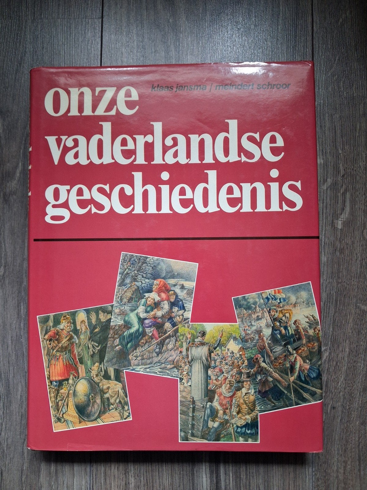 Onze Vaderlandse Geschiedenis - Klaas Jansma, Ophalen of Verzenden, 20e eeuw of later, Gelezen, Klaas Jansma, Meindert Schroor